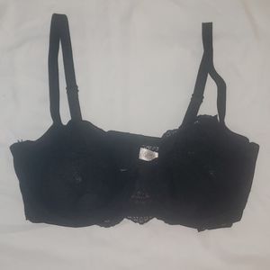 Sexy black lace underwire bra 36 DD